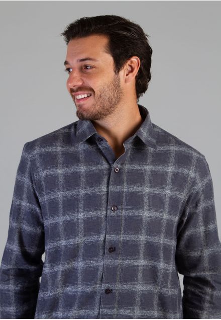 Camisa Xadrez Flanelada M/L